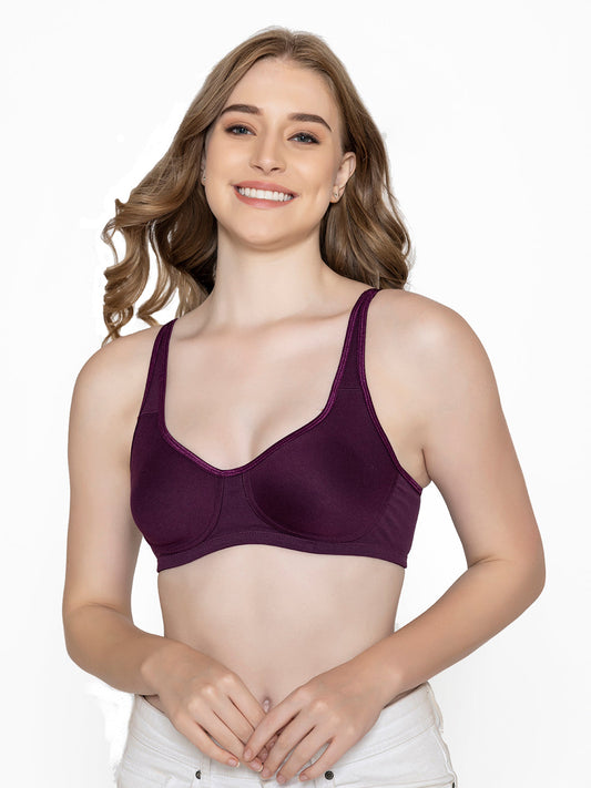 Moulded Cups Fuller Support Daily Wear Bra | BZ8602