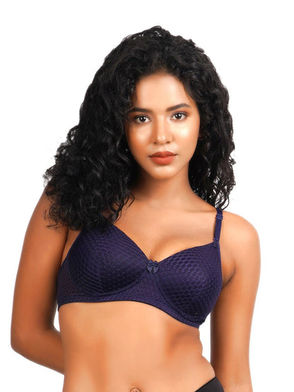 Padded Cups Lace Bubble Bra | BZ3213